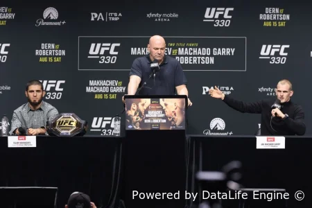 UFC 330: Ислам Махачев vs Йен Гэрри прямой эфир от 16 августа 2026 смотреть онлайн бесплатно
